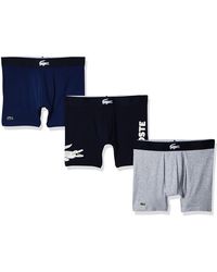 Lacoste - 3-pack Boxer Brief Causal Fashion Big Croc - Lyst