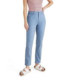 Dockers Slim Fit High Rise Jean Cut Pants, - Blue