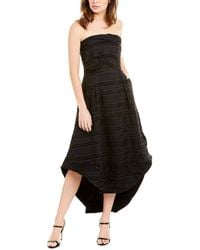 C/meo Collective - Solitude Strapless High Low Fit And Flare Party Dress - Lyst