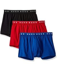 Hugo Boss BOSS Mens 3-Pack Stretch Cotton Regular Fit Trunks