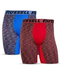 Size L or XL Red Camo NWT RUSSELL Voltage Men's Performance Boxer Brief 