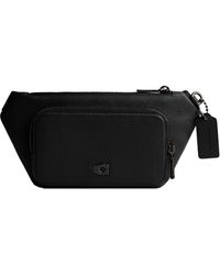 COACH - Belt Bag In Crossgrain Leather - Lyst