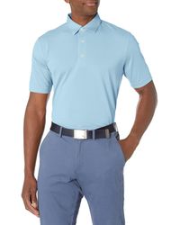 Greg Norman - Collection Freedom Micro Pique Polo Blue - Lyst