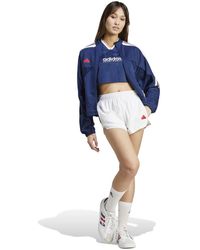 adidas Originals Retro Sports Cricket-Inspired Cropped
