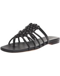 Vince - S S Dae Strappy Sandals Black 5 M - Lyst