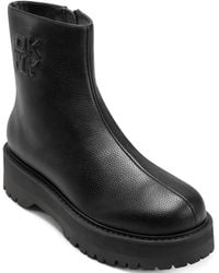 DKNY - Binyamin Lug Sole Chelsea Boot With Side Zipper Fashion - Lyst