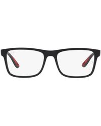 Ray-Ban - Rx7205m Scuderia Ferrari Collection Rectangular Prescription Eyewear Frames - Lyst