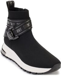 DKNY - Top Wedge Sneakers – Slip-on Shoes With Hidden - Lyst