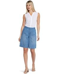 NYDJ - Petite Bermuda Shorts - Lyst