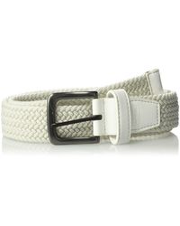 Nike Stretch Woven Belt in White for Men | Lyst