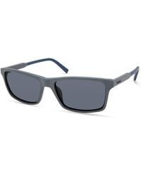 Timberland - Based Rectangular Shades With 58 Mm Lenses & Recycled - Lyst