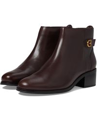 Cole Haan - Holis Buckle Bootie Boots 11 B - Lyst