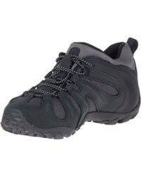 Merrell - Cham 8 Stretch Waterproof Black/grey 8.5 - Lyst