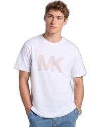 Michael Kors - Mk Micro Dot Graphic T-shirt - Lyst
