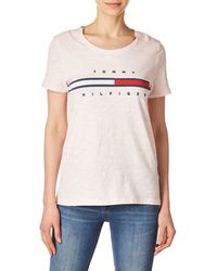 Tommy Hilfiger - Adaptive T Shirt With Magnetic Closure Signature Stripe Tee - Lyst