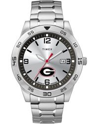 Timex - Tribute Collegiate Citation 42mm Watch – Georgia Bulldogs With Stainless Steel Expansion - Lyst