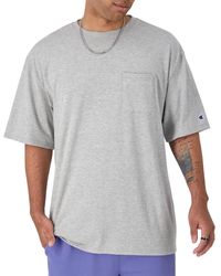 Champion - , Classic Pocket Ringspun Cotton Tee, Soft T-shirt - Lyst