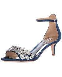 badgley mischka lara evening shoes