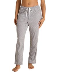 Tahari - Straight Leg Drawstring Pajama Pants With Pockets - Lyst
