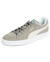 puma select men's suede classic plus sneakers