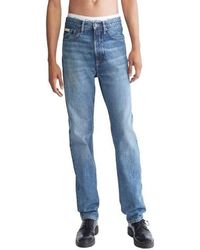 Calvin Klein - Standard Straight-fit Stretch Jeans - Lyst