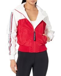 Tommy Hilfiger - Zipup Colorblocked Windbreaker Jacket Quilted - Lyst