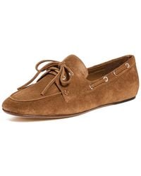 Vince - S Marin Boat Shoe Elmwood Tan Suede 9.5 M - Lyst