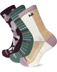 Merrell - Adult's And Recycled Everyday Socks-3 Pair Pack-repreve Mesh - Lyst