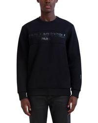 Karl Lagerfeld - Paris Long Sleeve Pullover Relaxed Fit Sweatshirt - Lyst