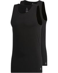 adidas - Stretch Cotton 2-pack Tank Top - Lyst