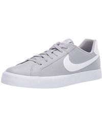 nike court royale grey suede