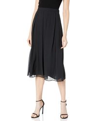 anne klein short pleated skirt