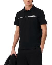 Lacoste - S Seasonal Short Sleeve Regular Fit Contrast Piping Polo - Lyst