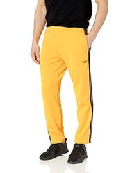 3 stripes Open Bottom Pants Yellow 3 stripes Open Bottom Pants Yellow
