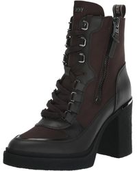 DKNY - Toia-lace Up Boot Combat - Lyst