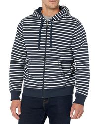 Amazon Essentials - Patterned Full-Zip Hooded Fleece Sweatshirt - Lyst