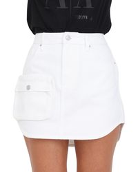 Emporio Armani - A | X Armani Exchange Love Pocket Mini Skirt - Lyst