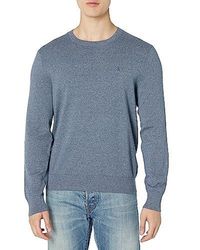 Calvin Klein - Compact Cotton Crewneck Sweater - Lyst