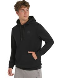 Quiksilver - Regular Fit Active Performance Heavyweight Jacquard Mesh And Polar Fleece Pullover Hoodie Hooded Sweatshirt - Lyst