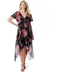 Jessica Simpson - S Maila High-low Hem Ruffle Maxi Dress With Linning Standard - Lyst