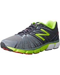 New Balance Rubber 890 V5 Running Shoe in Grey/Green (Green) for Men | Lyst