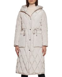 Kenneth Cole - Stadium Length Coat - Lyst