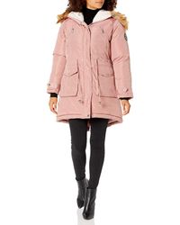 bebe down coat