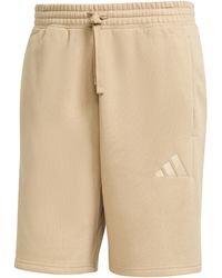 adidas - All Szn Fleece Shorts - Lyst