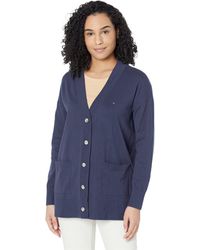 Tommy Hilfiger - Adaptive Cotton Cardigan With Magnetic Closure - Lyst