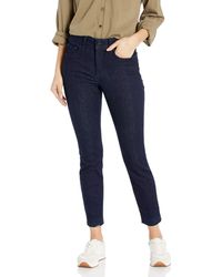 NYDJ - Ami Skinny Ankle Jeans | Colorful Embroidered Released Hem - Lyst