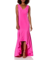 Vince Camuto - Sleeveless V-neck High Low Gown - Lyst