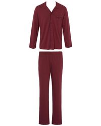 Emporio Armani - Interlock Button Down Long Sleeve Pajama Set - Lyst