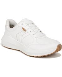Dr. Scholls - Dr. Scholl's S Hannah Retro Lace Up Fashion Sneaker White 9 M - Lyst