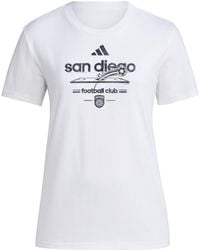 adidas - Standard Vintage World Pre-game Short Sleeve T-shirt - Lyst
